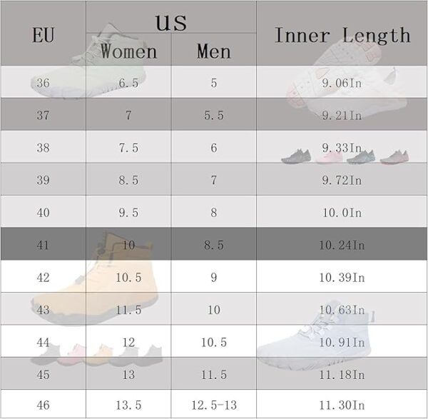 Hiking Footwear Barefoot Shoes for Women & Men – Pro-Healthy Non-Slip Wide Toe Water Shoes, Unisex Running Sneakers - Image 2
