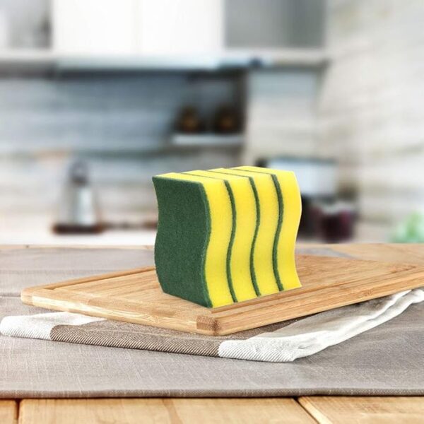 AIDEA Kitchen Sponges – 24 Pack Heavy Duty Dish Scrubbers for Home & Kitchen - Image 2