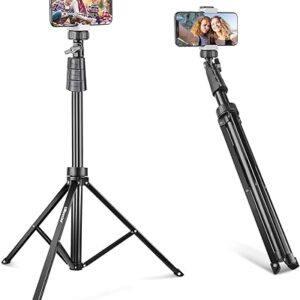 UBeesize 72'' Magnetic Tripod for iPhone – Extendable MagSafe Tripod with Wireless Remote, Selfie Stick Stand for iPhone 15/14/13/12/11 & Android Phones