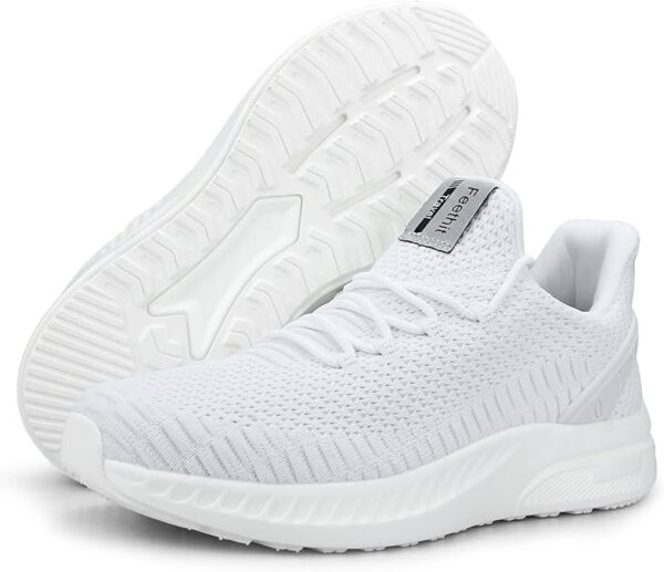 Feethit Women’s Running Shoes – Lightweight Walking Sneakers for Travel, Work, Gym, Nurses, Waitresses & Everyday Comfort