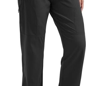 Libin Women’s Lightweight Quick Dry Hiking Cargo Pants – Casual Safari Travel Work Pants with Pockets (Petite/Regular/Tall)