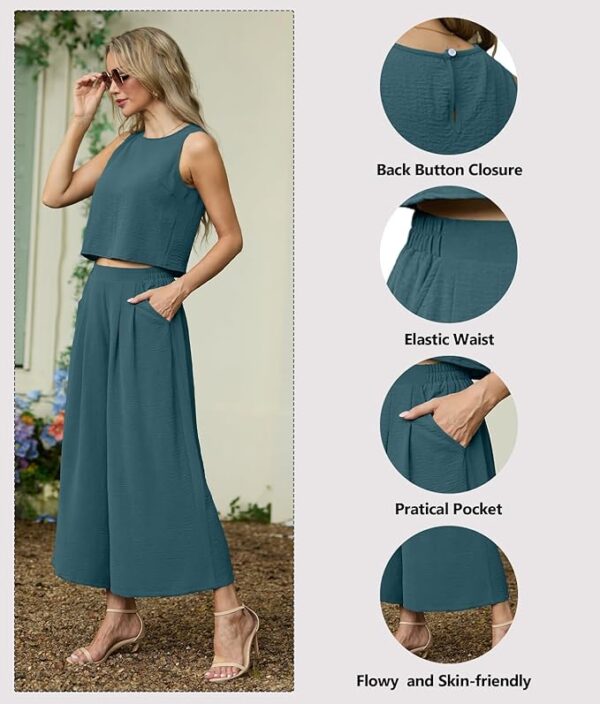 Lepunuo Summer 2 Piece Outfit for Women - Image 2