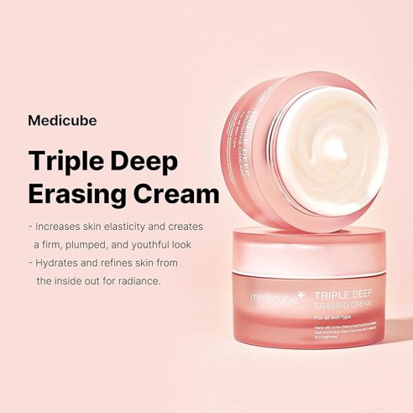medicube Triple Collagen Cream – Firming Moisturizer, 1.69oz - Image 2
