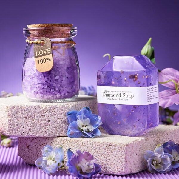Lavender Spa Gift Set – Gifts for Women, Mom, Wife, Her