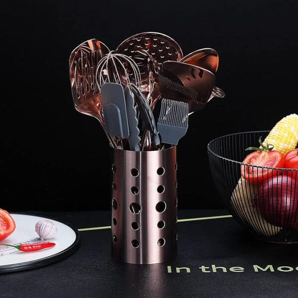 Copper Kitchen Utensils Set - Image 2