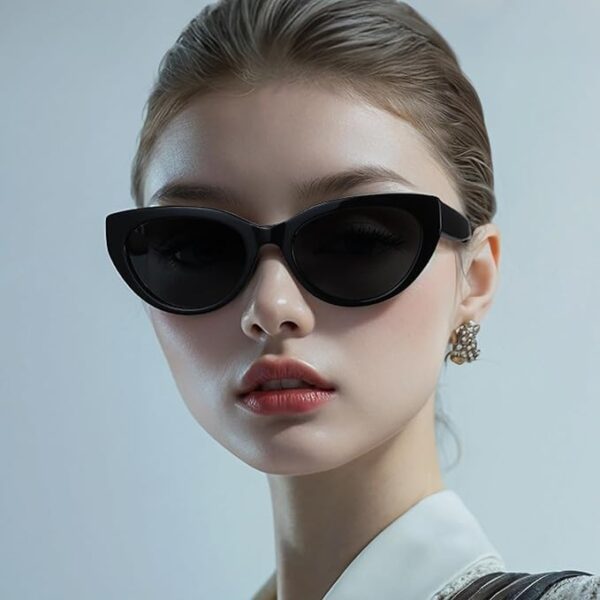 ZENOTTIC Trendy Polarized Women’s Sunglasses – Retro Cat Eye Shades with UV400 Protection for Stylish Summer Sunwear - Image 2