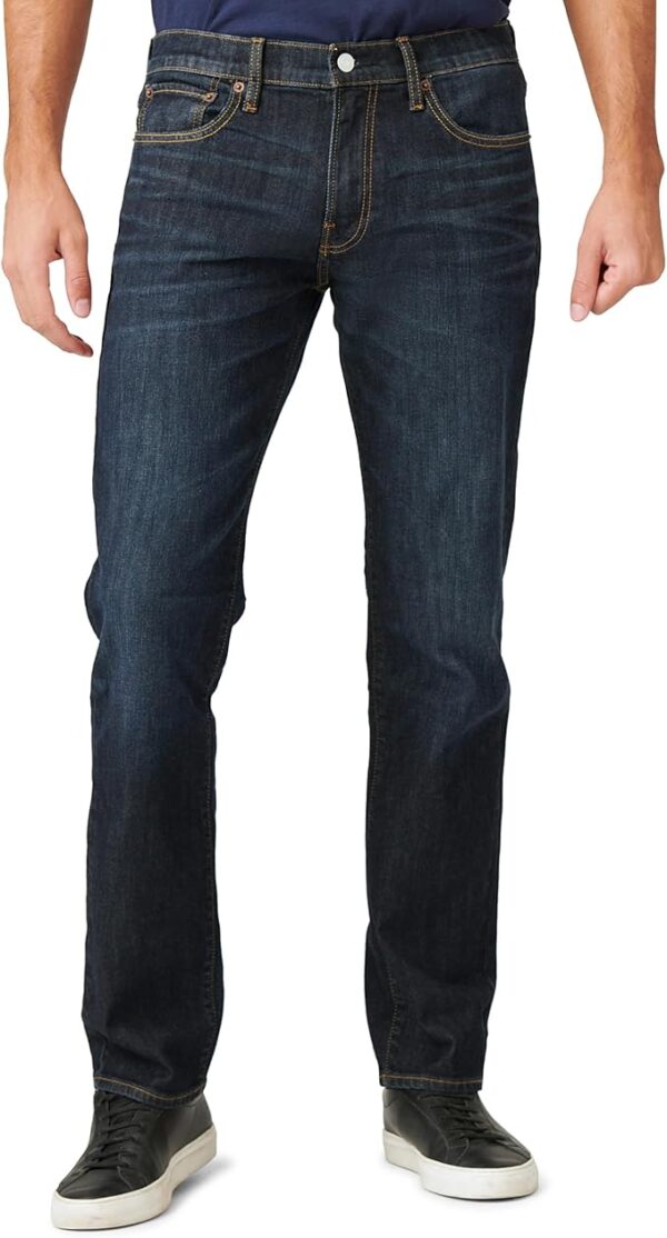 Lucky Brand Men's 221 Straight Fit Jeans – Classic Denim Style with Comfortable Stretch
