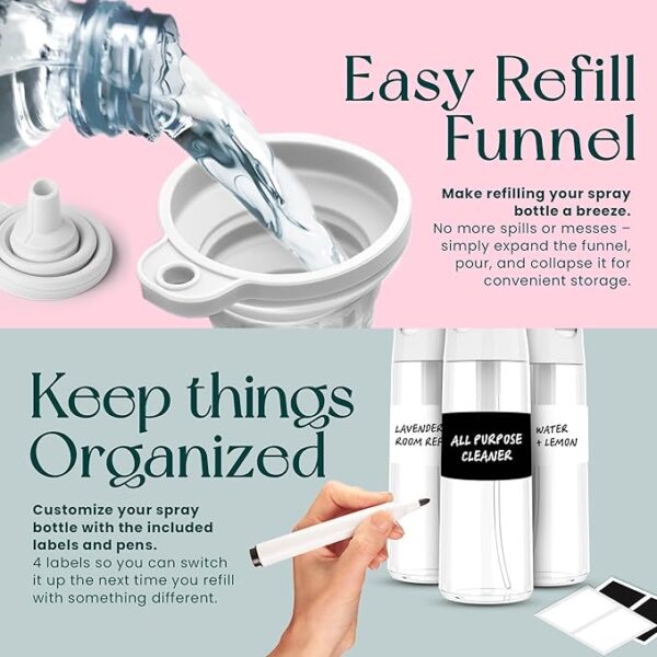 BeautifyBeauties Continuous Spray Bottle – Clear - Image 2