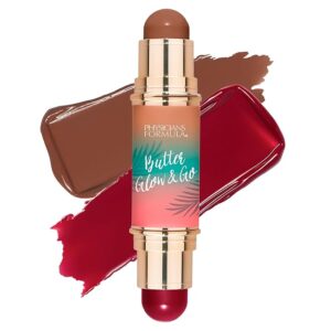 Physicians Formula Butter Glow & Go Multiuse Stick in Beach Bum Plum – ultra-creamy makeup stick with radiant finish for cheeks, eyes, and lips