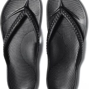 Litfun Women's Arch Support Flip Flops – Orthopedic Thong Sandals for Plantar Fasciitis, Lightweight & Non-Slip Summer Beach Slides
