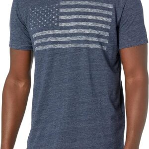 Lucky Brand Men’s USA Flag Tee – Classic Fit Cotton Patriotic Graphic T-Shirt
