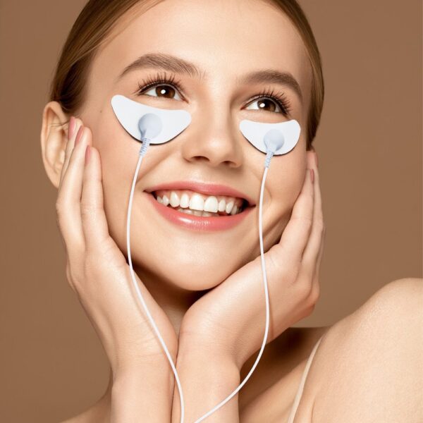 V-Shaped Face Wrinkle Removal Facial Massager Ems Facial Massager Low Frequency Pulse Crescent-Shaped Beauty Instrument Remote Control Model